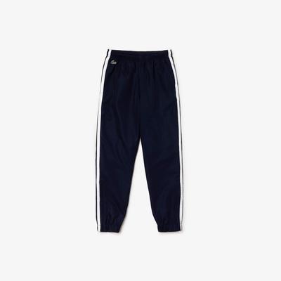 Lacoste Boys Mesh Panel Tracksuit - Navy Blue/Blue/White - main image