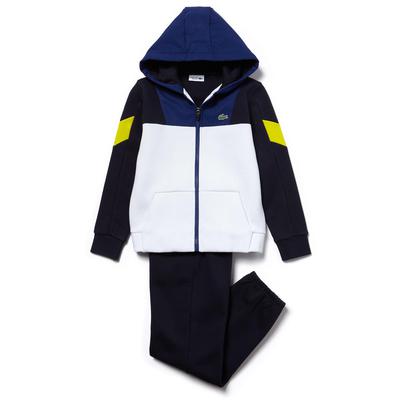 Lacoste Sport Boys Tracksuit - Blue/White/Yellow - main image