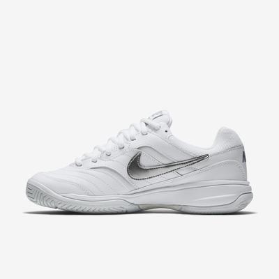 Nike Womens Lite Tennis Shoes - White/Grey - main image
