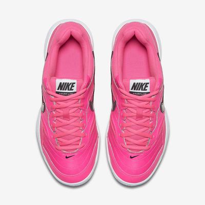 Nike Womens Court Lite Tennis Shoes - Pink Blast/Black - main image