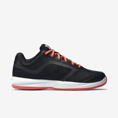 Nike Womens Dual Fusion Ballistec Advantage Tennis Shoes - Black/Hot Lava - main image