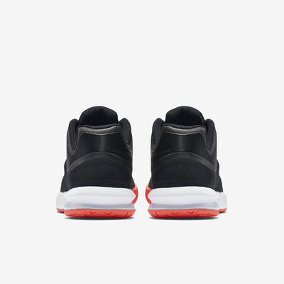 Nike Womens Dual Fusion Ballistec Advantage Tennis Shoes - Black/Hot Lava - main image