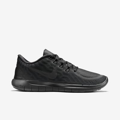 Nike Womens Free 5.0+ Running Shoes - Black/Anthracite - main image