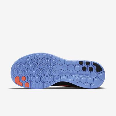 Nike Womens Free 5.0 Running Shoes - Black/Blue - main image