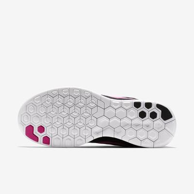 Nike Womens Free 5.0 Running Shoes - Black/Pink - main image