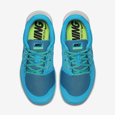 Nike Womens Free 5.0+ Running Shoes - Blue Lagoon - main image