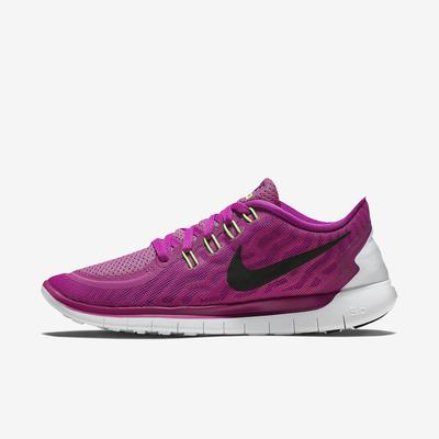 Nike Womens Free 5.0+ Running Shoes - Fuchsia Flash/Pink Pow - main image