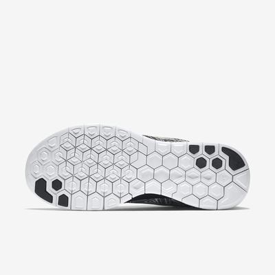 Nike Womens Free 5.0 Print Running Shoes - Black/White - main image