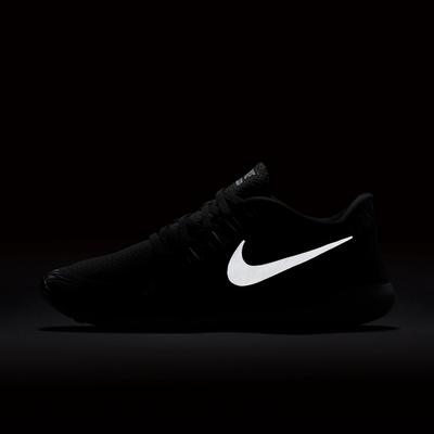 Nike Womens Free 5.0 Print Running Shoes - Black/White - main image