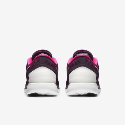 Nike Womens Free 5.0+ Print Running Shoes - Purple/Pink - main image
