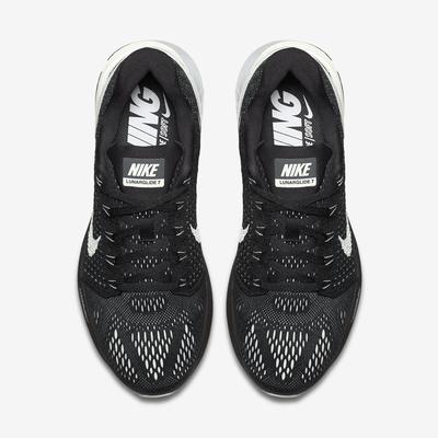 Nike Womens LunarGlide 7 Running Shoes - Black/White - main image