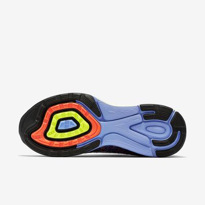 Nike Womens LunarGlide 7 Running Shoes - Black/Blue/Orange - main image