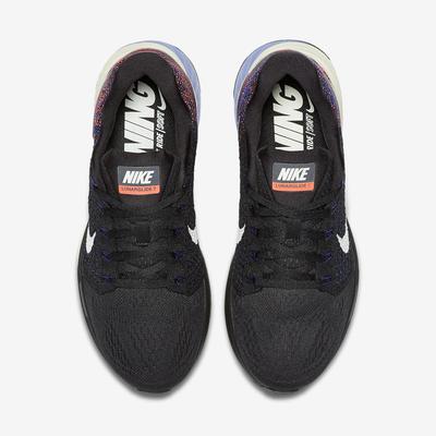 Nike Womens LunarGlide 7 Running Shoes - Black/Blue/Orange - main image