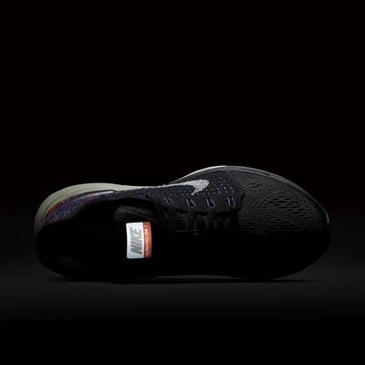 Nike Womens LunarGlide 7 Running Shoes - Black/Blue/Orange - main image