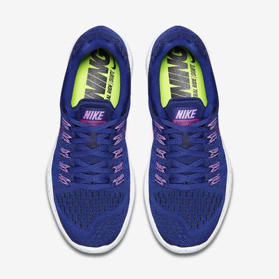 Nike Womens LunarTempo Running Shoes - Deep Royal Blue/Fuchsia - main image