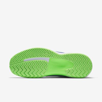 Nike Womens Zoom Cage 2 Tennis Shoes - Blue/White/Green - main image