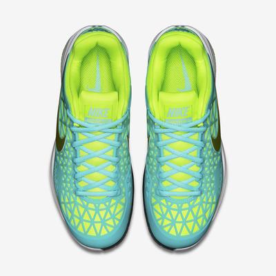 Nike Womens Zoom Cage 2 Tennis Shoes - Light Aqua/White - main image
