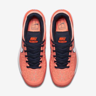 Nike Womens Zoom Cage 2 Tennis Shoes - Orange/Coral  - main image