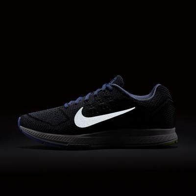 Nike Womens Air Zoom Structure 18 Running Shoes - Polar/Black - main image