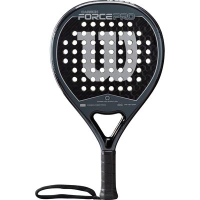 Wilson Carbon Force Pro Padel Racket - Black/Grey - main image