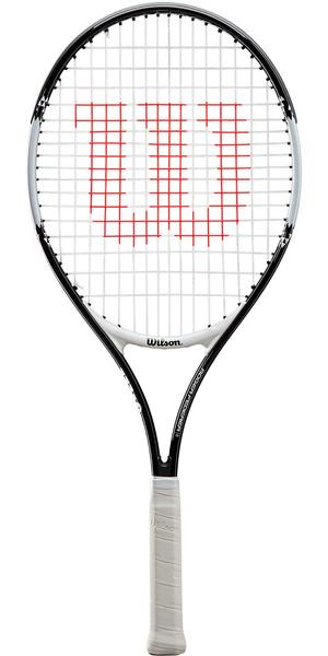 Wilson Roger Federer 25 Inch Junior Tennis Racket - Black/White - main image