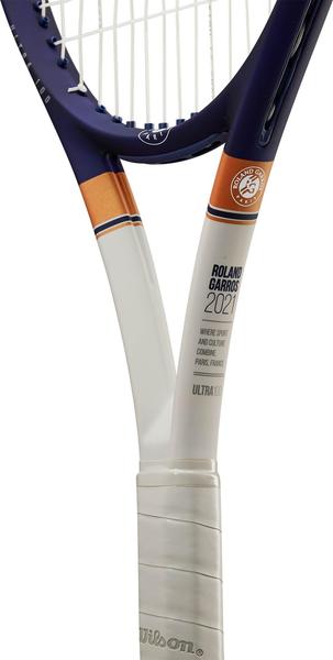 Wilson Ultra 100 v3 Roland Garros Tennis Racket [Frame Only] - main image
