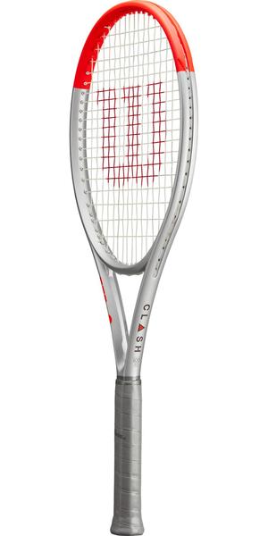 Wilson Clash 100 Pro Tennis Racket - Silver [Frame Only] - main image