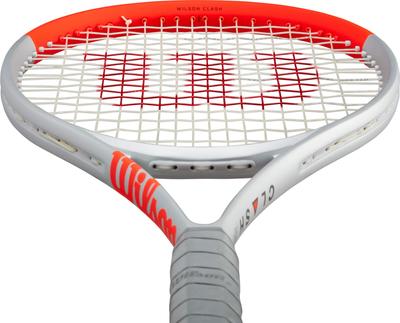 Wilson Clash 100 Pro Tennis Racket - Silver [Frame Only] - main image