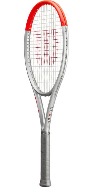 Wilson Clash 100 Tennis Racket - Silver [Frame Only] - main image