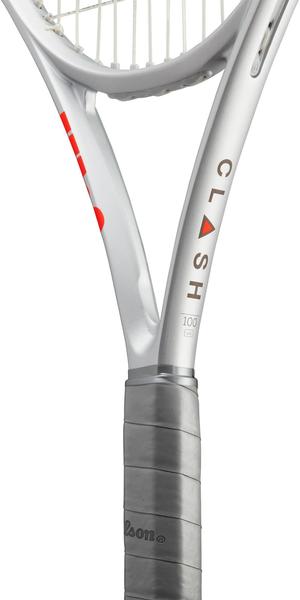 Wilson Clash 100 Tennis Racket - Silver [Frame Only] - main image