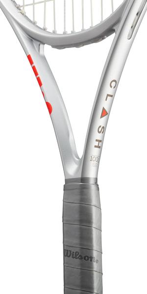 Wilson Clash 100L Tennis Racket - Silver [Frame Only] - main image
