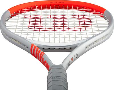Wilson Clash 100L Tennis Racket - Silver [Frame Only] - main image
