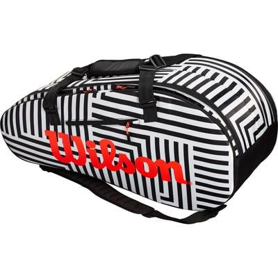Wilson Super Tour 9 Bold Edition Racket Bag - Black/White - main image