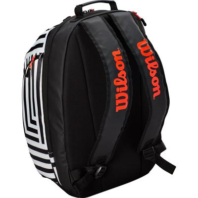 Wilson Super Tour Bold Edition Backpack - Black/White