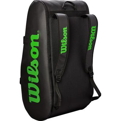Wilson Tour 15 Racket Bag - Black/Blade Green - main image