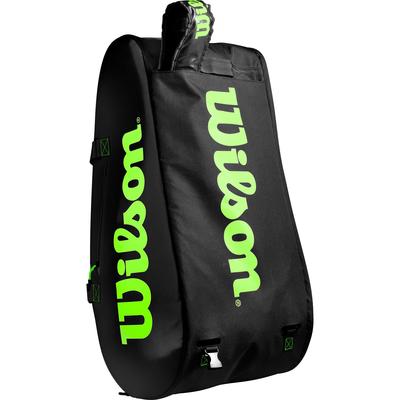Wilson Super Tour 15 Racket Bag - Black/Green - main image