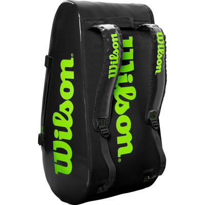 Wilson Super Tour 15 Racket Bag - Black/Green - main image