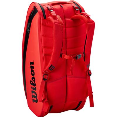 Wilson Federer DNA 12 Racket Bag - Red/Black - main image