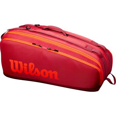 Wilson Tour 12 Racket Bag - Maroon/Orange - main image