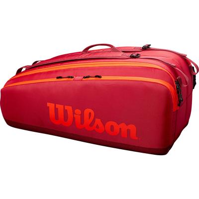 Wilson Tour 12 Racket Bag - Maroon/Orange - main image