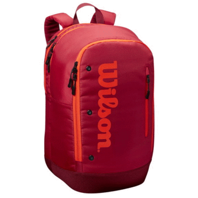 Wilson Tour Backpack - Maroon/Orange