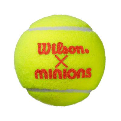 Wilson x Minions Stage 2 Orange Junior Tennis Balls (3 Ball Pack) - main image