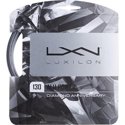 Luxilon Alu Power 130 Diamond Edition Tennis String Set - Silver - main image