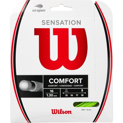 Wilson Sensation Tennis String Set - Neon Green - main image