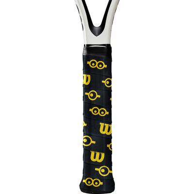 Wilson x Minions Comfort Overgrips (Pack of 3) - Black/Yellow/White