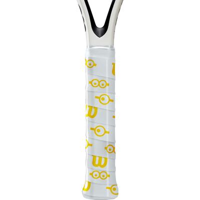 Wilson x Minions Comfort Overgrips (Pack of 3) - Black/Yellow/White