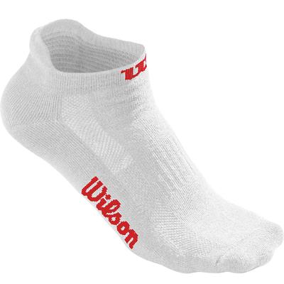 Wilson Womens No-Show Socks (3 Pairs) - White (Size 4-9) - main image
