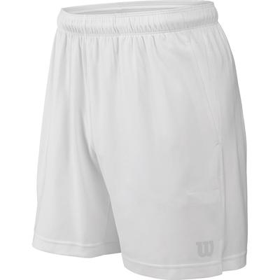 Wilson Mens Rush 7 Inch Woven Shorts - White