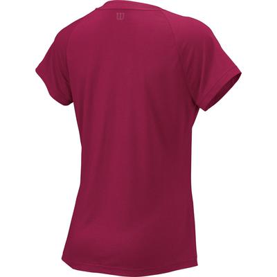 Wilson Womens Condition Tee - Beet Red - main image