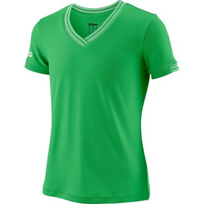 Wilson Girls Team V-Neck Top - Andean Toucan - main image